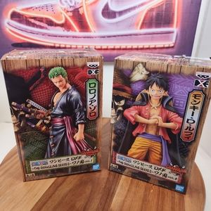 Luffy N ZoroFigure Vol. 4 One Piece Grandline SeriesWano Country (A) Banpresto